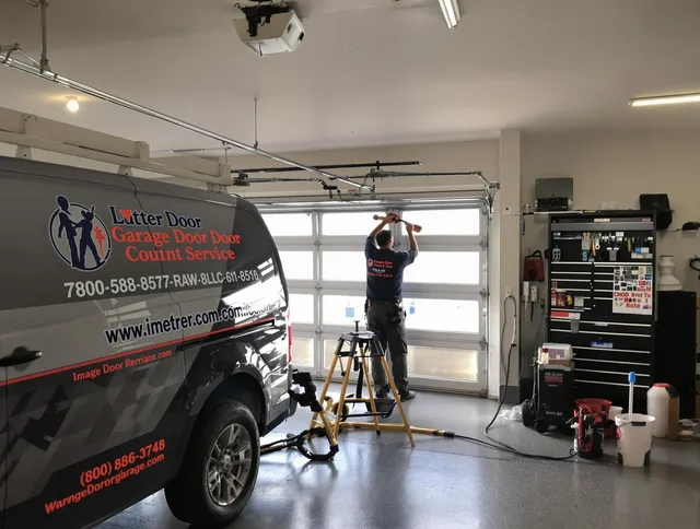 Farmington Garage Door Repair team performing same-day garage door repair in Farmington